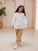 ست دخترانه شومیز شلوار ژاله